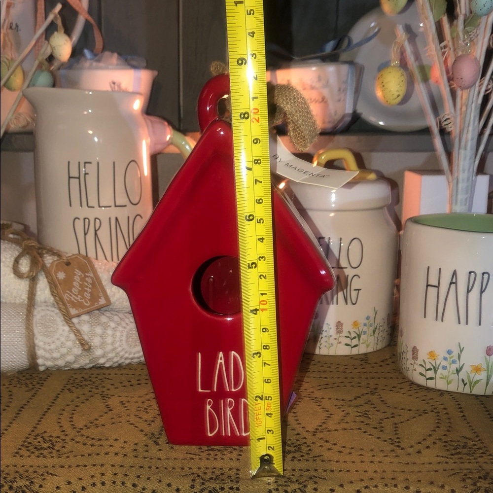 Rae Dunn LADY BIRD Double Sided Birdhouse (Ladybug) - Picture 8 of 11